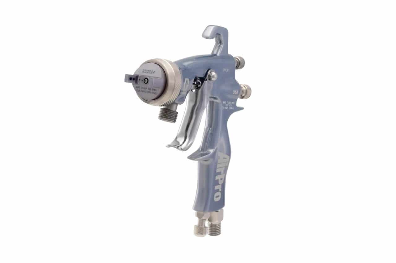 AirPro-Spritzpistole mit Druckzufuhrbehälter, konventionell, 1,1-mm-Düse (0,042 Zoll), für Air-Brush-Anwendungen